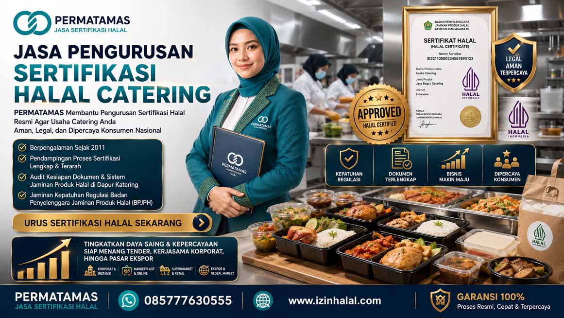 Syarat Sertifikat Halal untuk Usaha Catering Sesuai Ketentuan BPJPH Terbaru